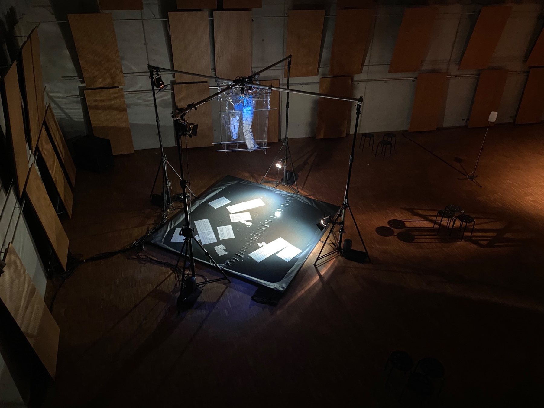 Museum of a future past concert installation